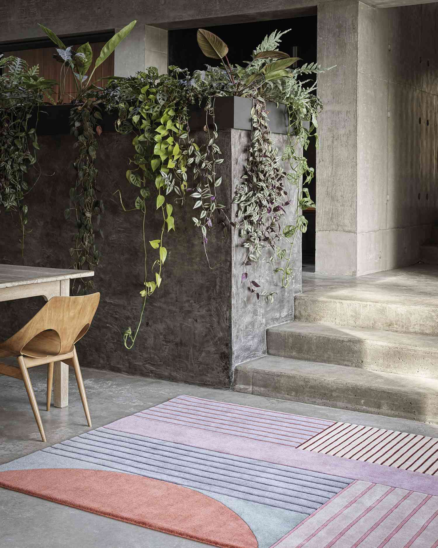 Rigg & Furrow 02 Flatweave Wool Rug | Designed by Gill Thorpe