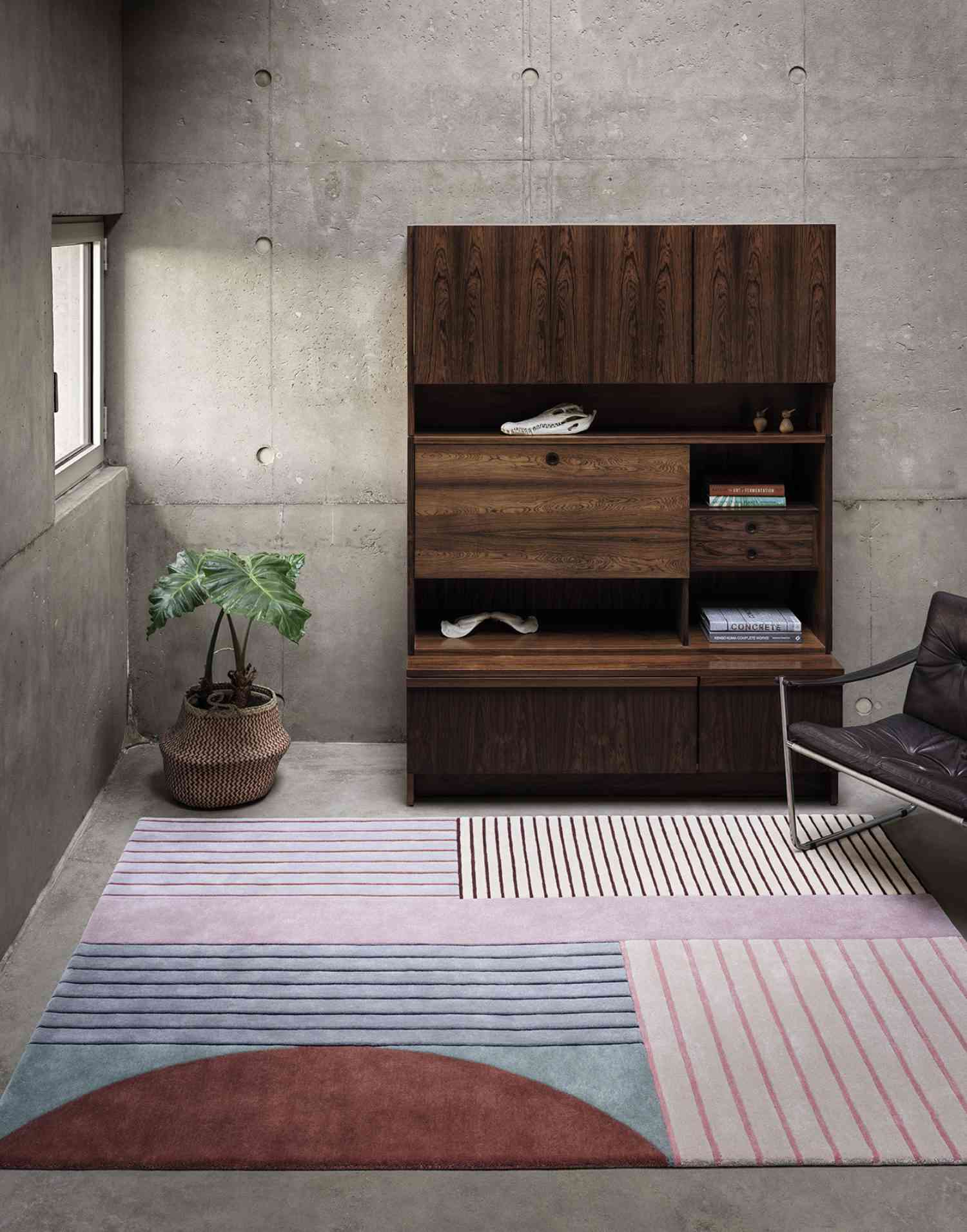 Rigg & Furrow 02 Flatweave Wool Rug | Designed by Gill Thorpe