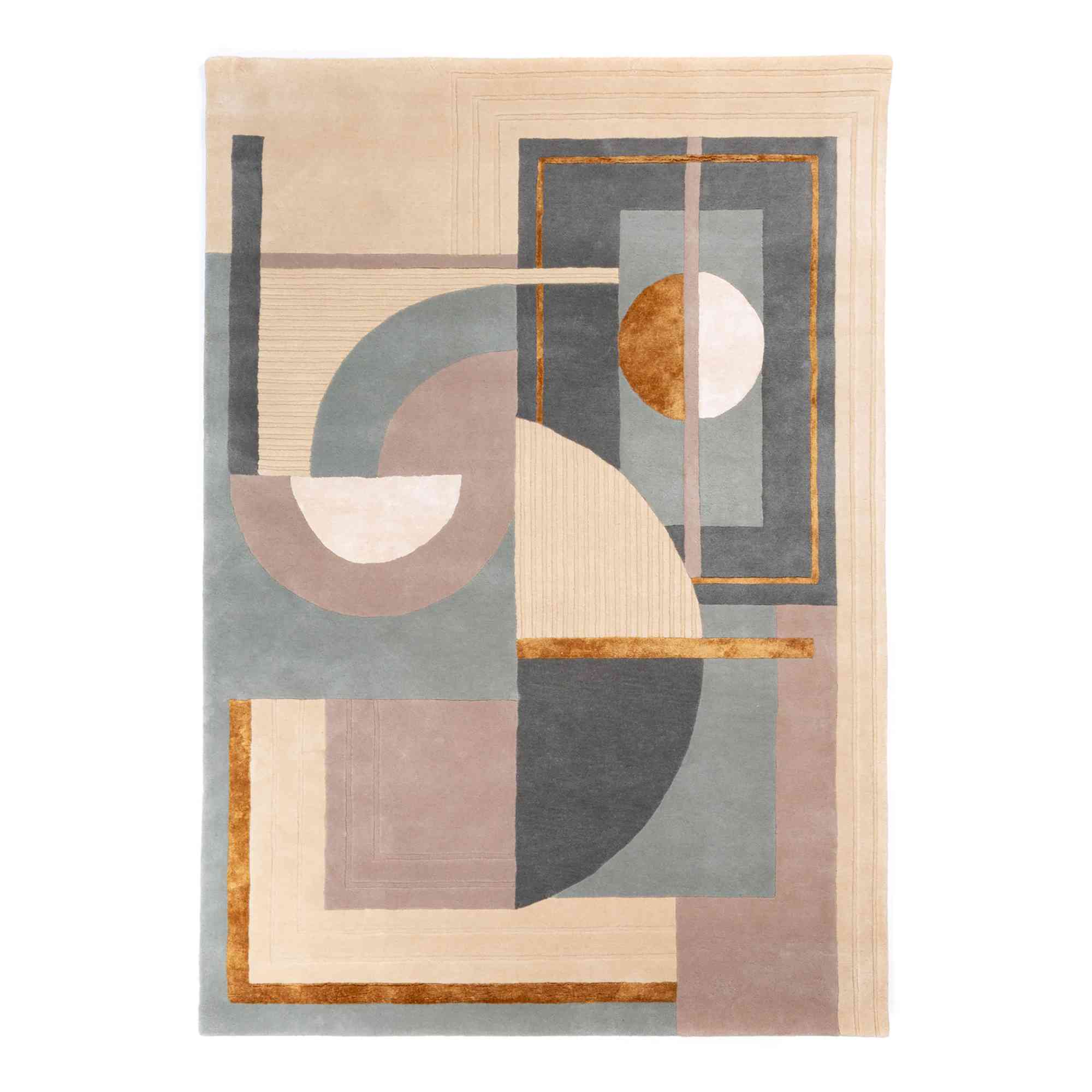 Tone in Mint Tufted Wool Rug | Designed by Catherine MacGruer
