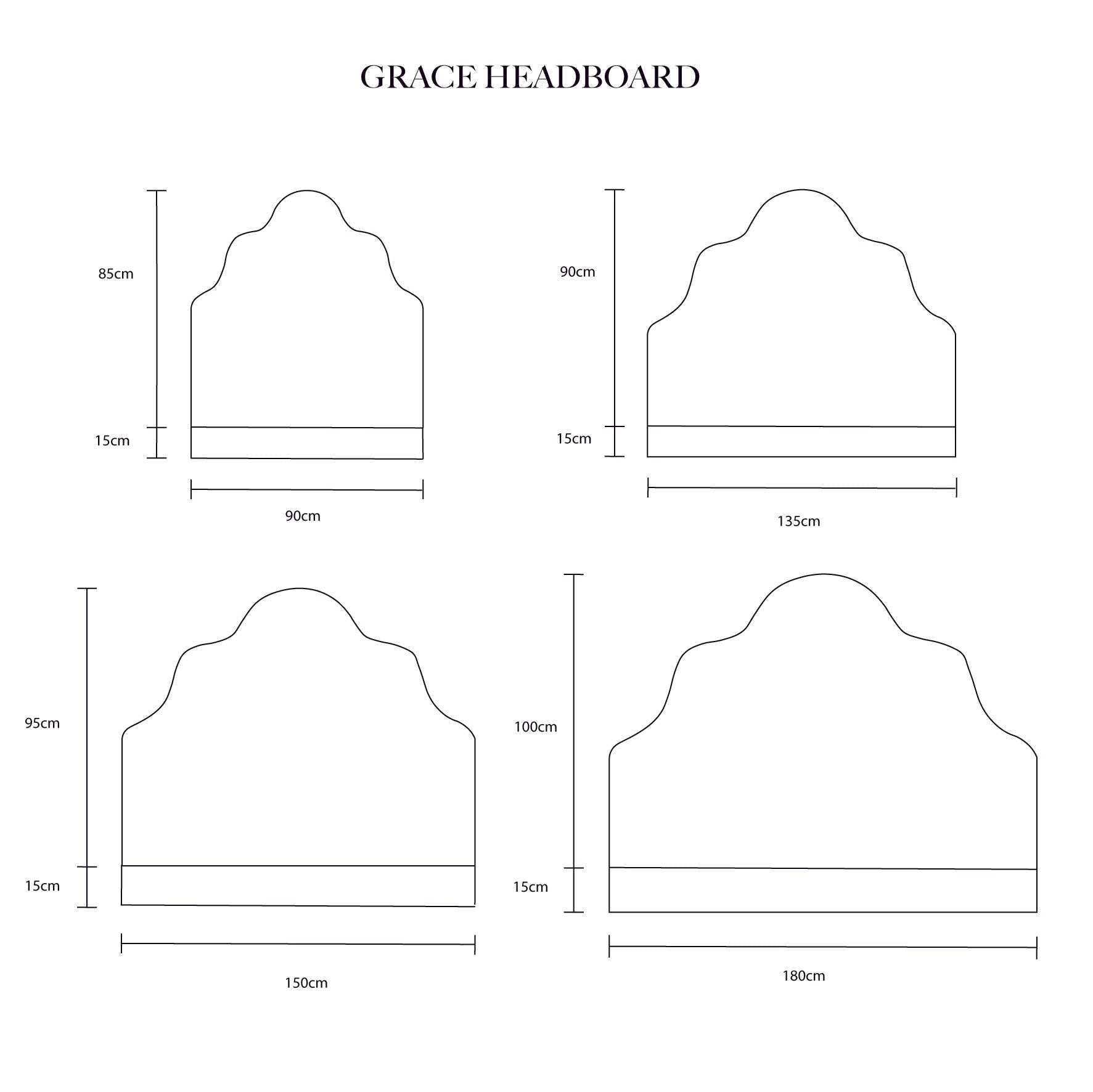 Grace Headboard Super King