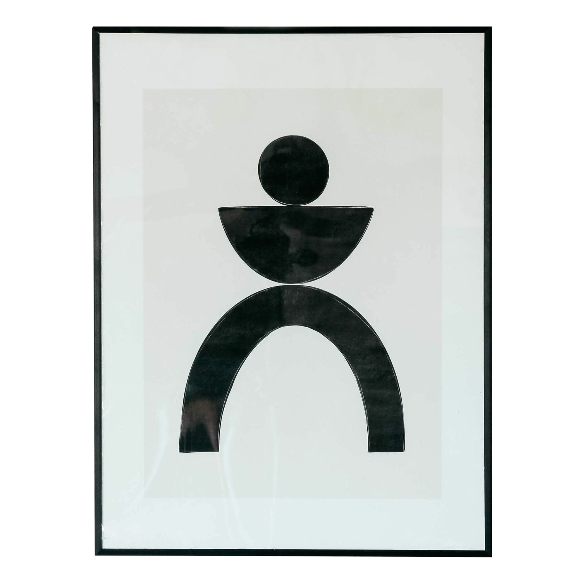 Abstract Person Print