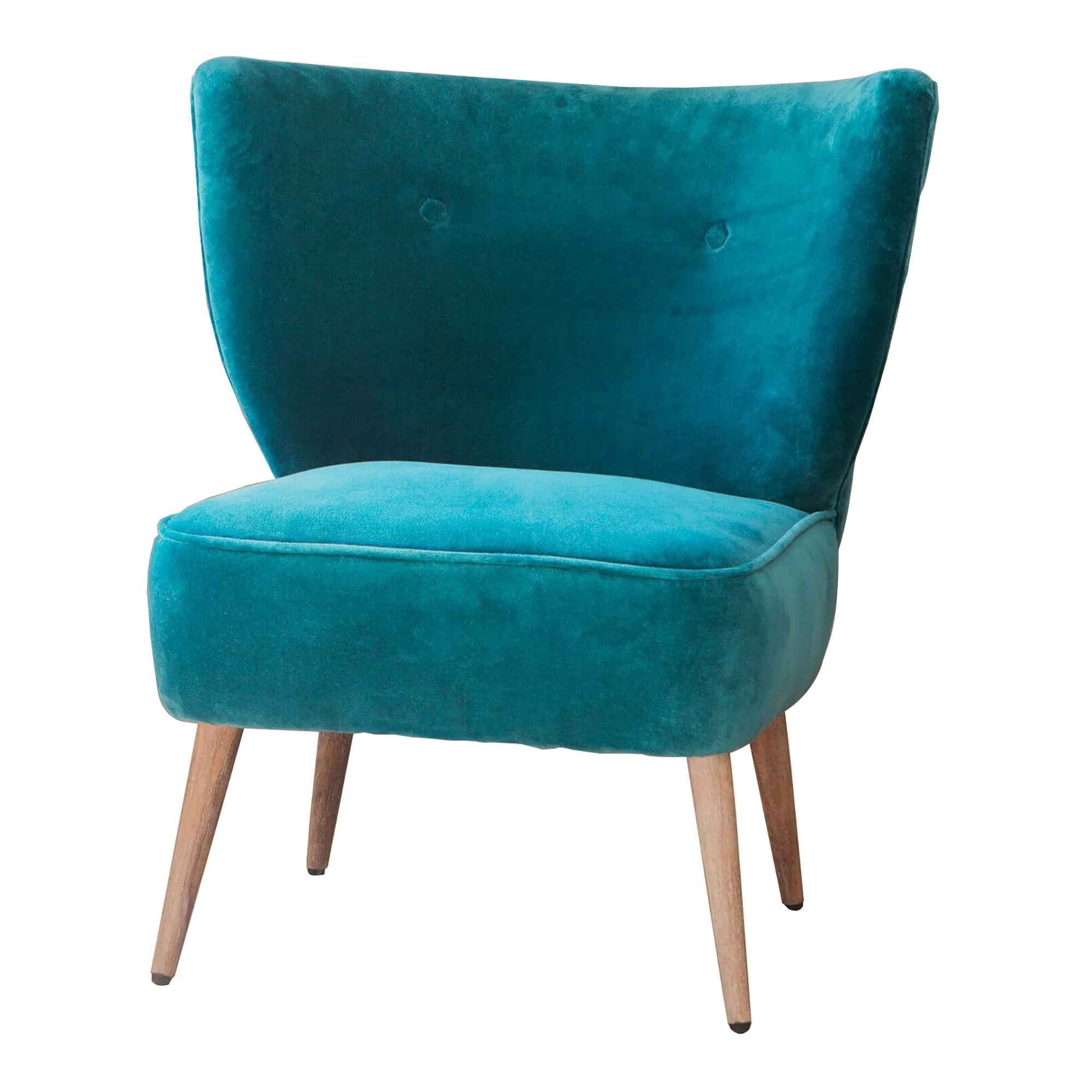 Alpana Velvet Cocktail Chair