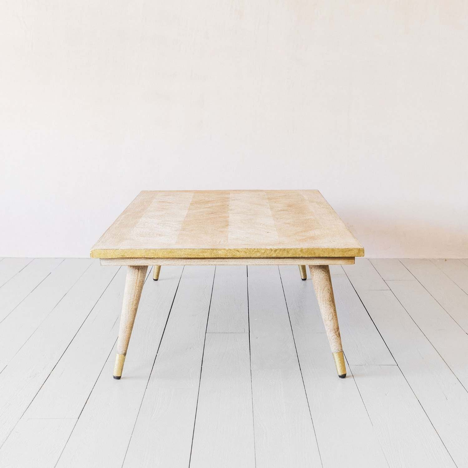 Theo White-wash Mango Wood Coffee Table