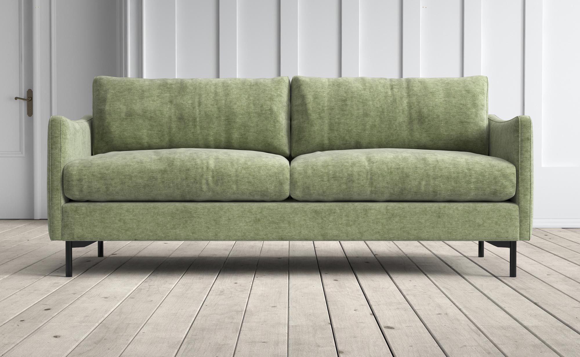 Henrik Green Vintage Velvet Sofa
