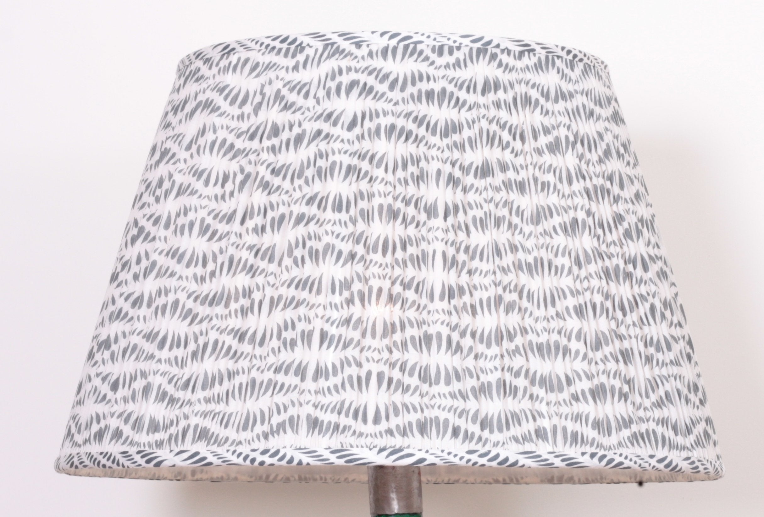 Grey Bangla Cotton Lampshade