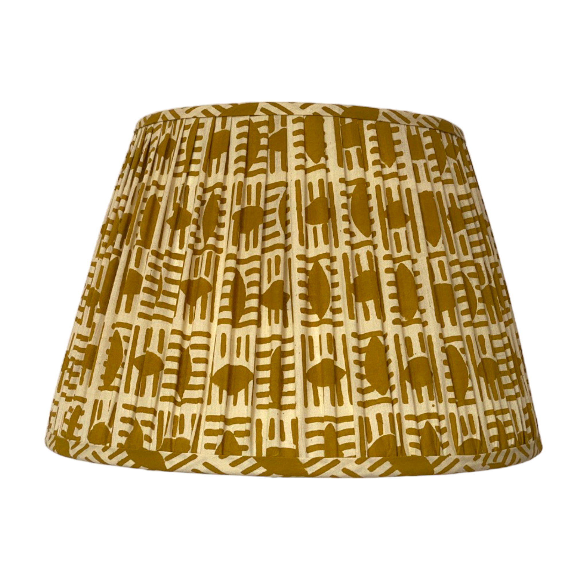 Yellow Brick Cotton Lampshade