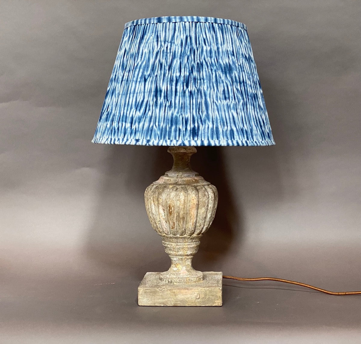 Indigo Mandrem Cotton Lampshade
