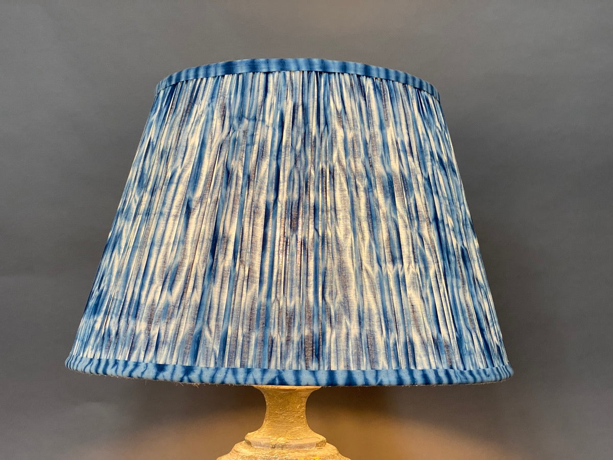 Indigo Mandrem Cotton Lampshade