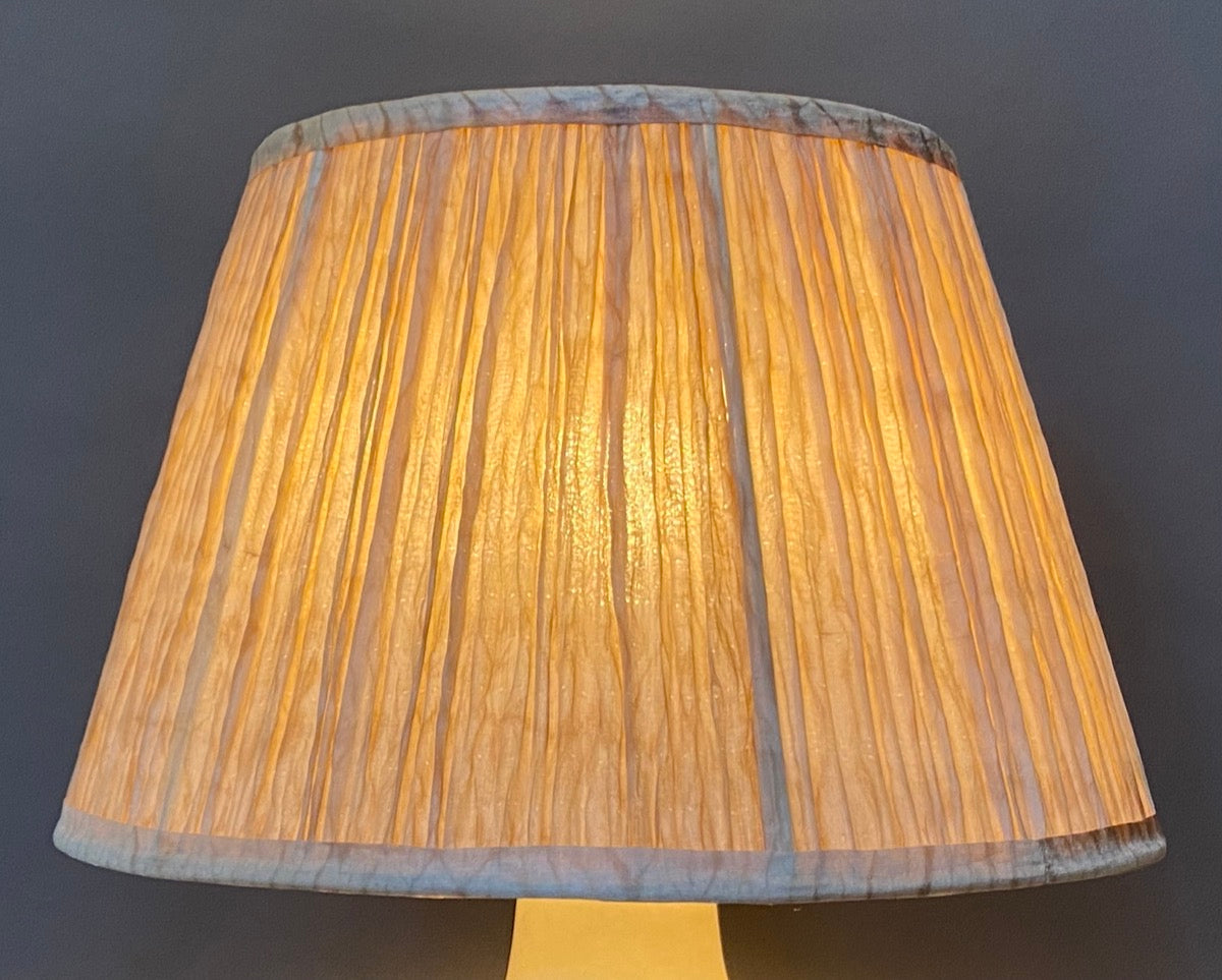 Shibori Alleppey Silk Lampshade