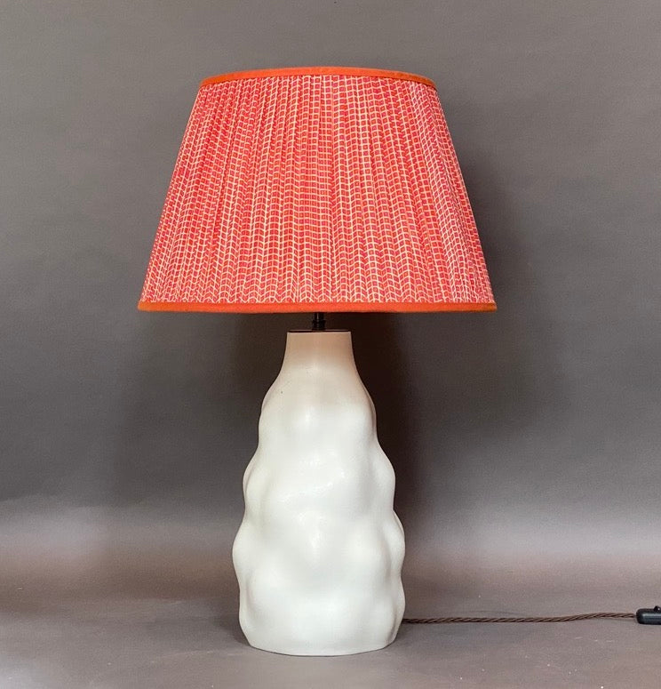 Noughts & Crosses Silk Lampshade