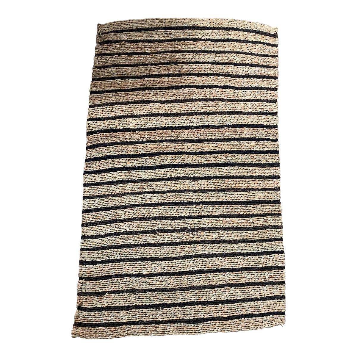 Stripes Seagrass Hall Runner Rug | 80 x 240cm
