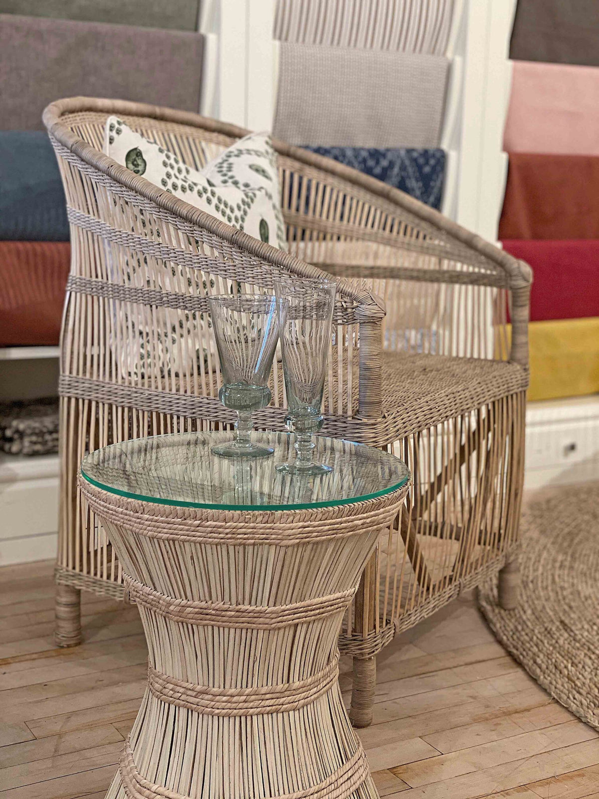 ZigZag Palm Table