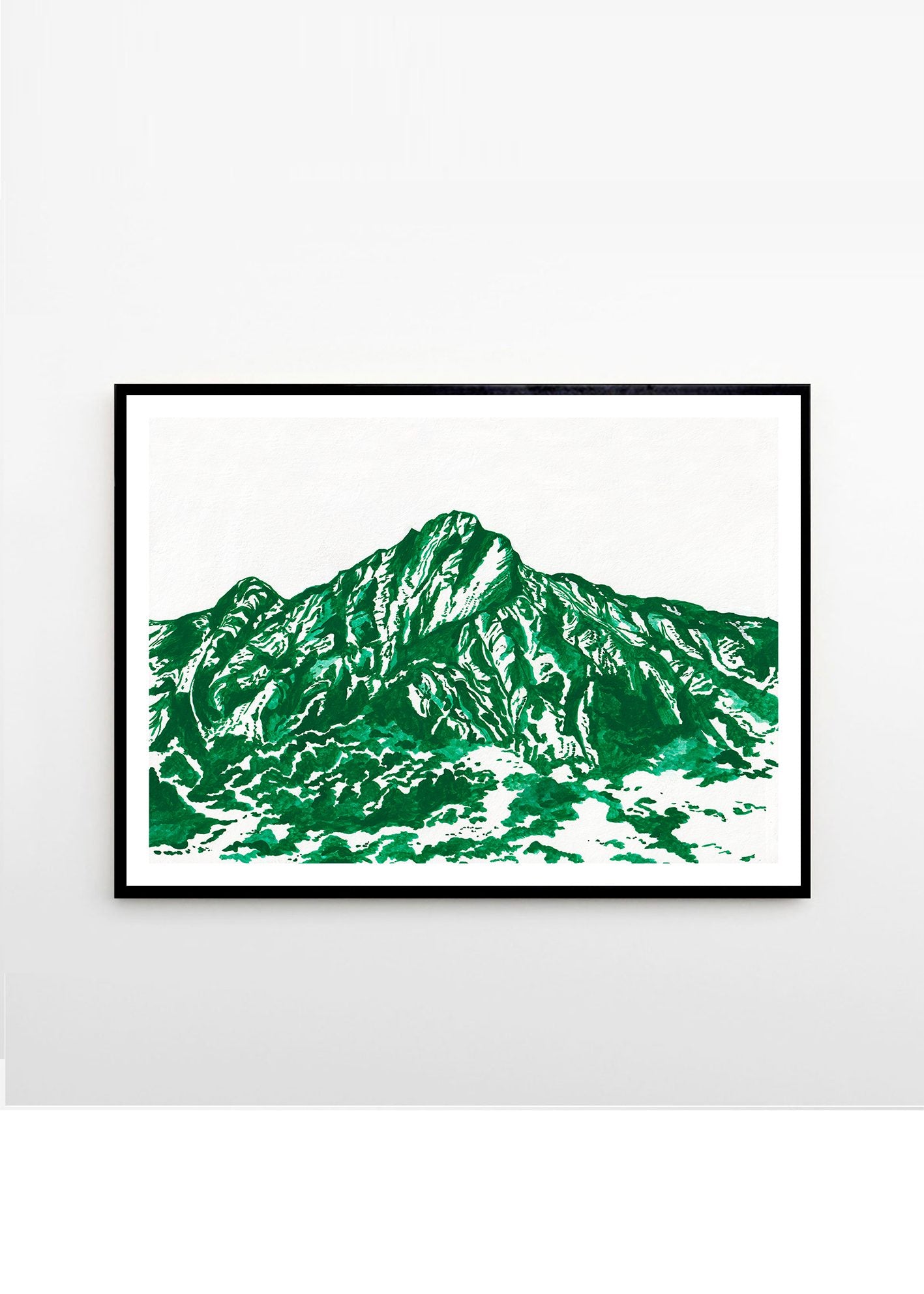 Mount Jade Print by Jaron Su