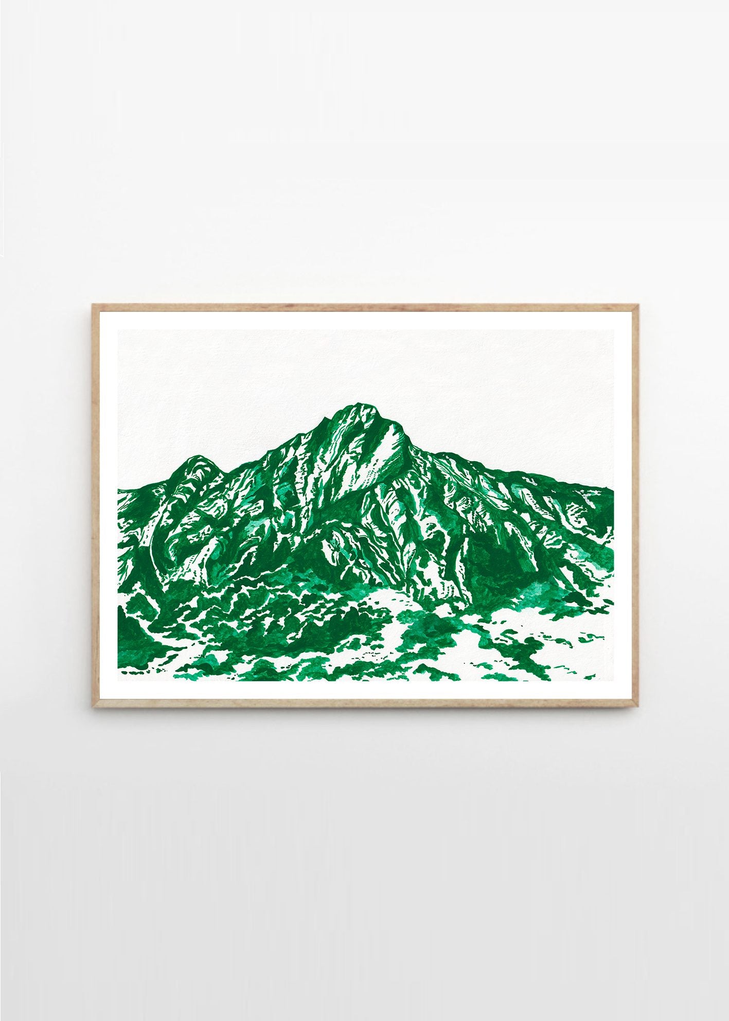 Mount Jade Print by Jaron Su