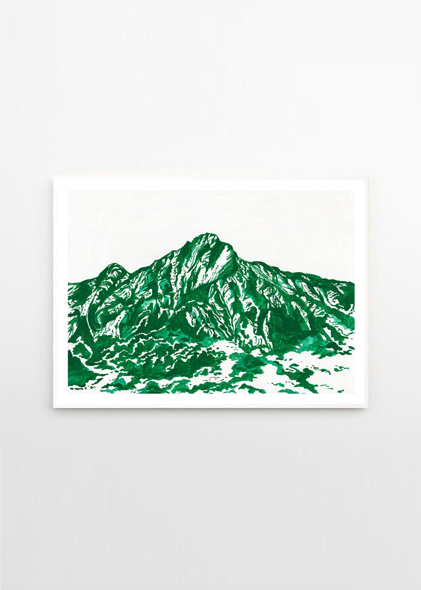 Mount Jade Print by Jaron Su