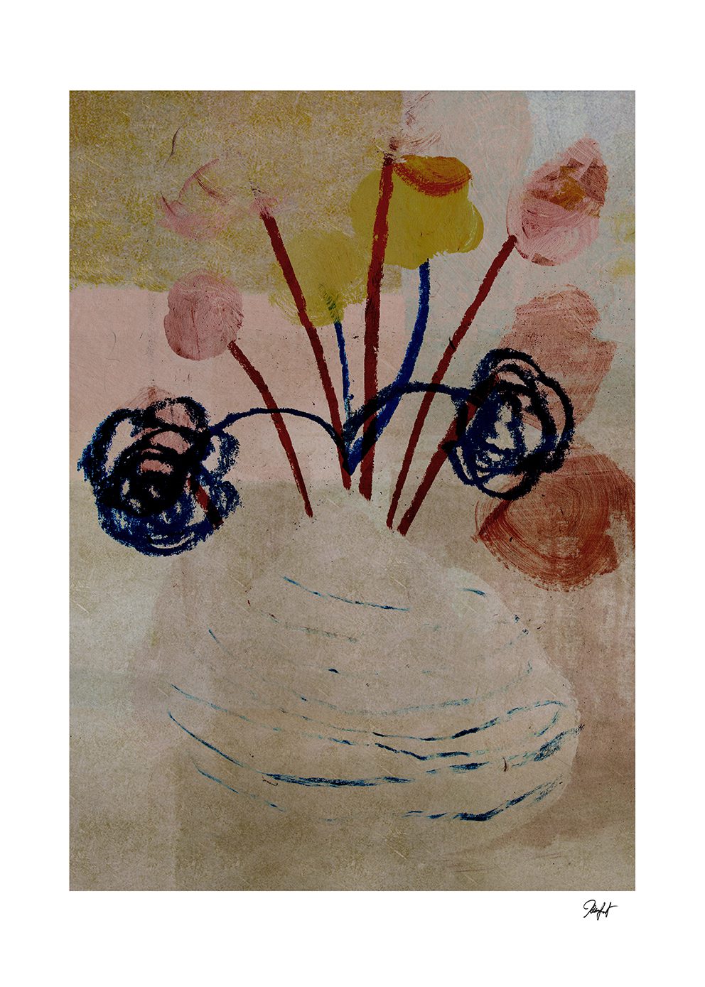 Blooming Print by Johannes Geppert