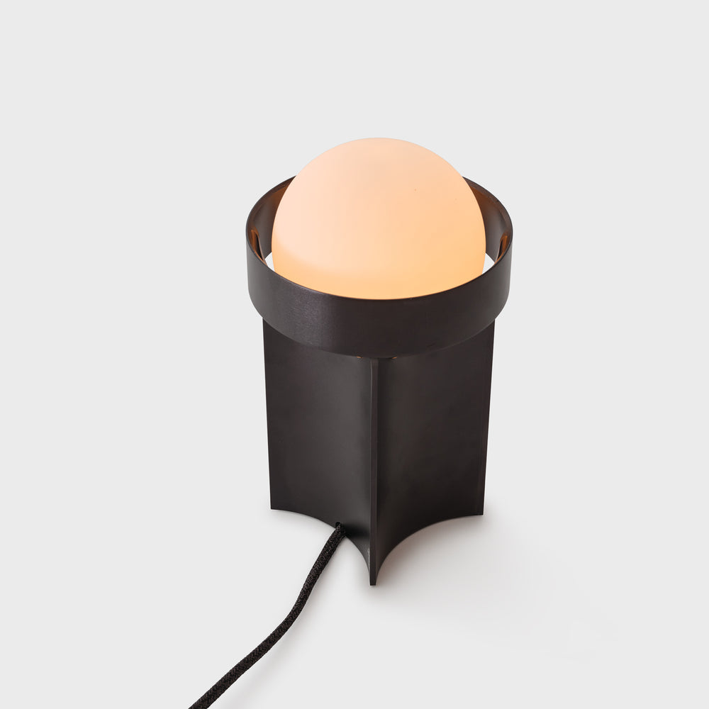 Loop Table Lamp with Sphere III