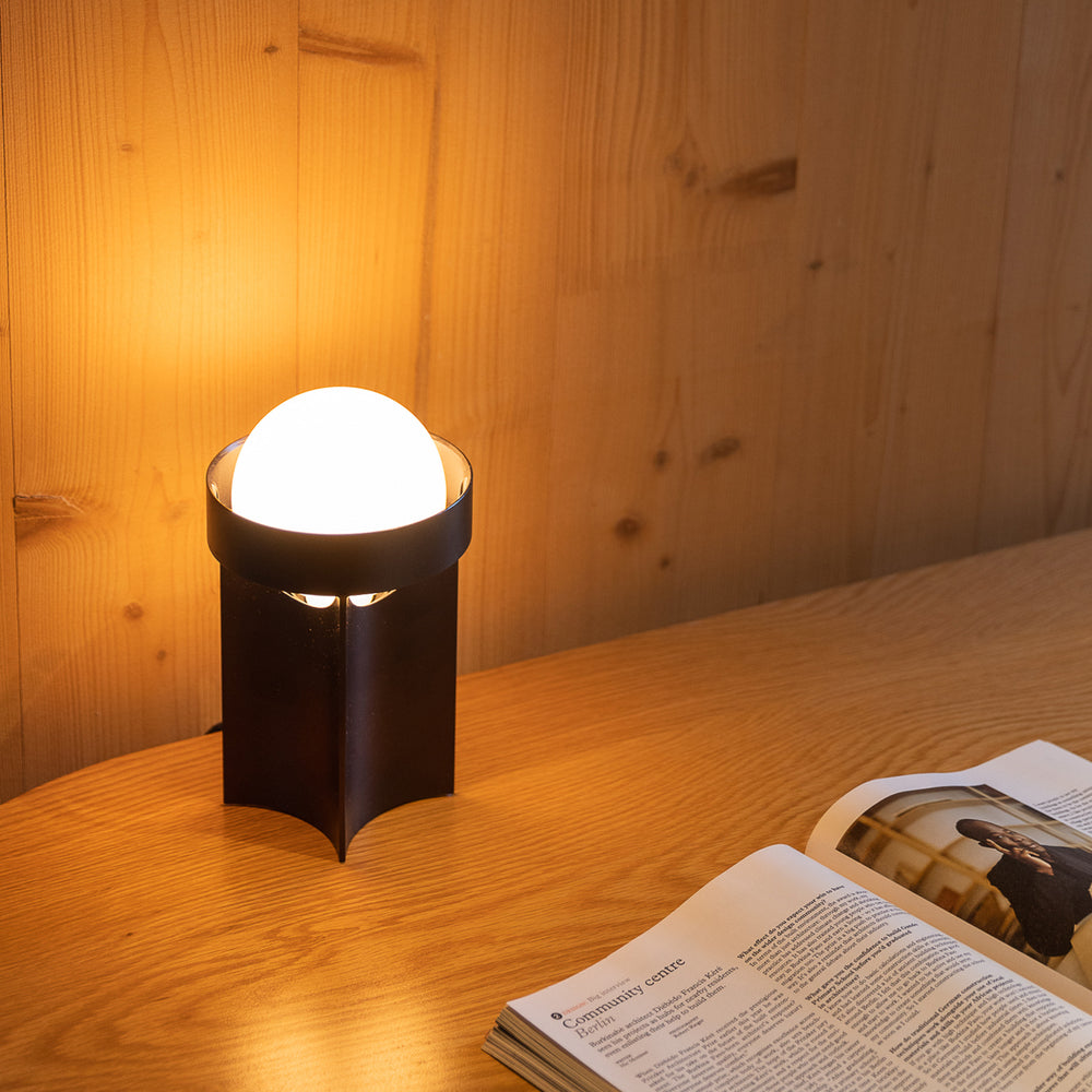 Loop Table Lamp with Sphere III