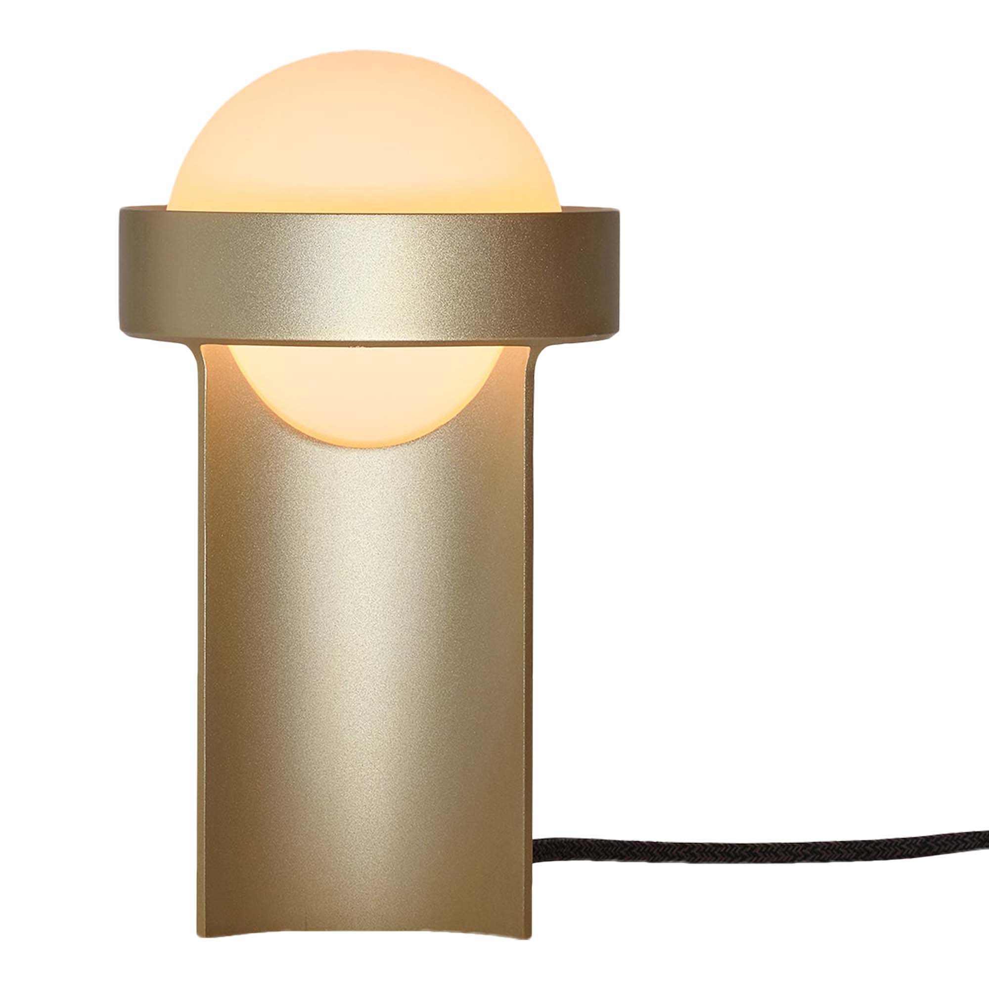 Loop Table Lamp with Sphere III