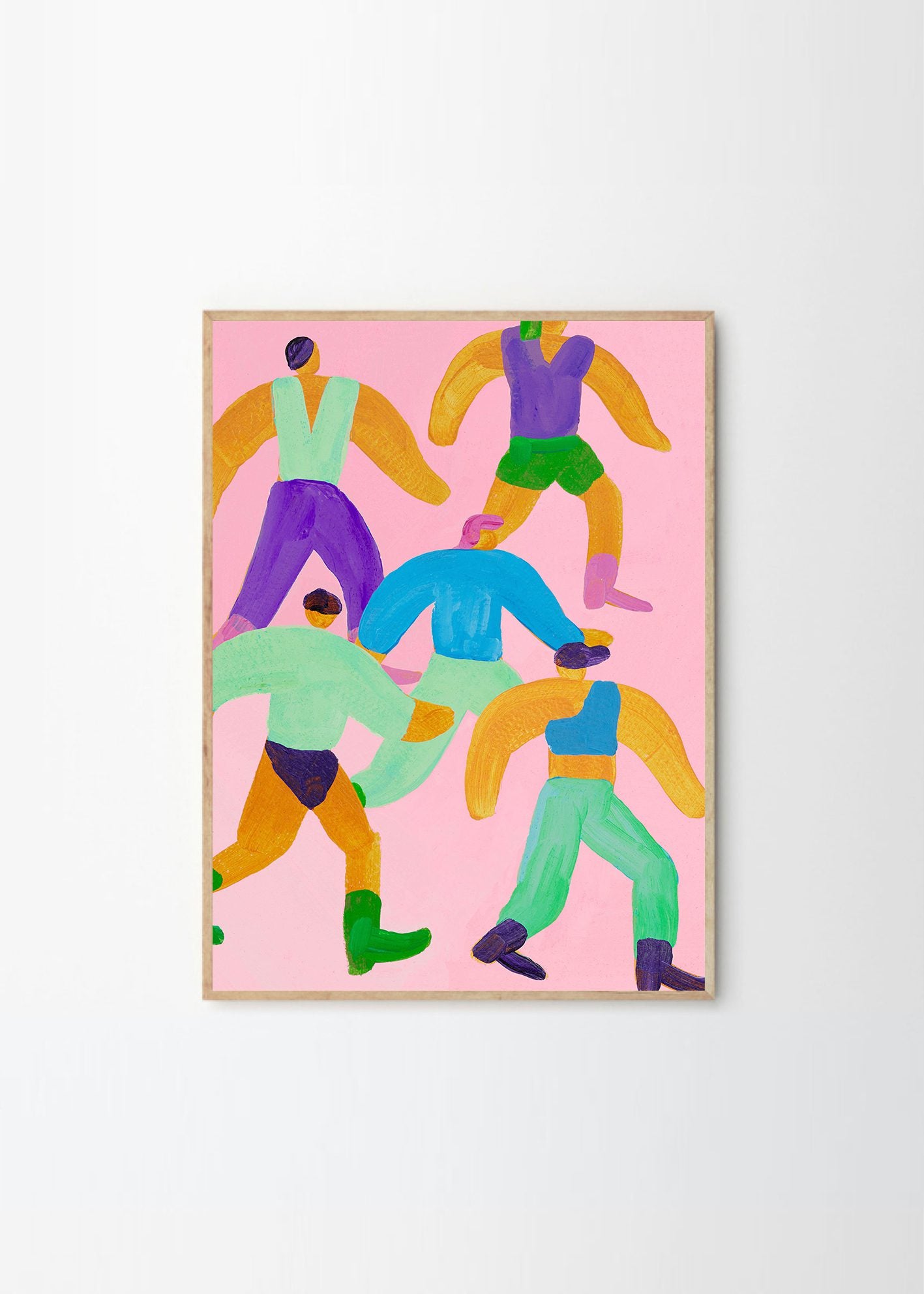 Walk the Walk Print by Lise Uhrskov