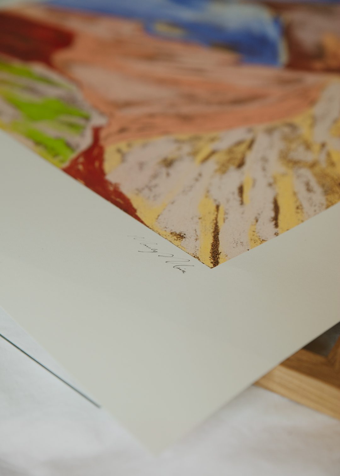 Cuillin Ridge IV Print by Mandy Maria