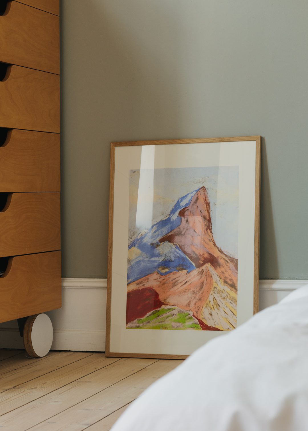 Cuillin Ridge IV Print by Mandy Maria