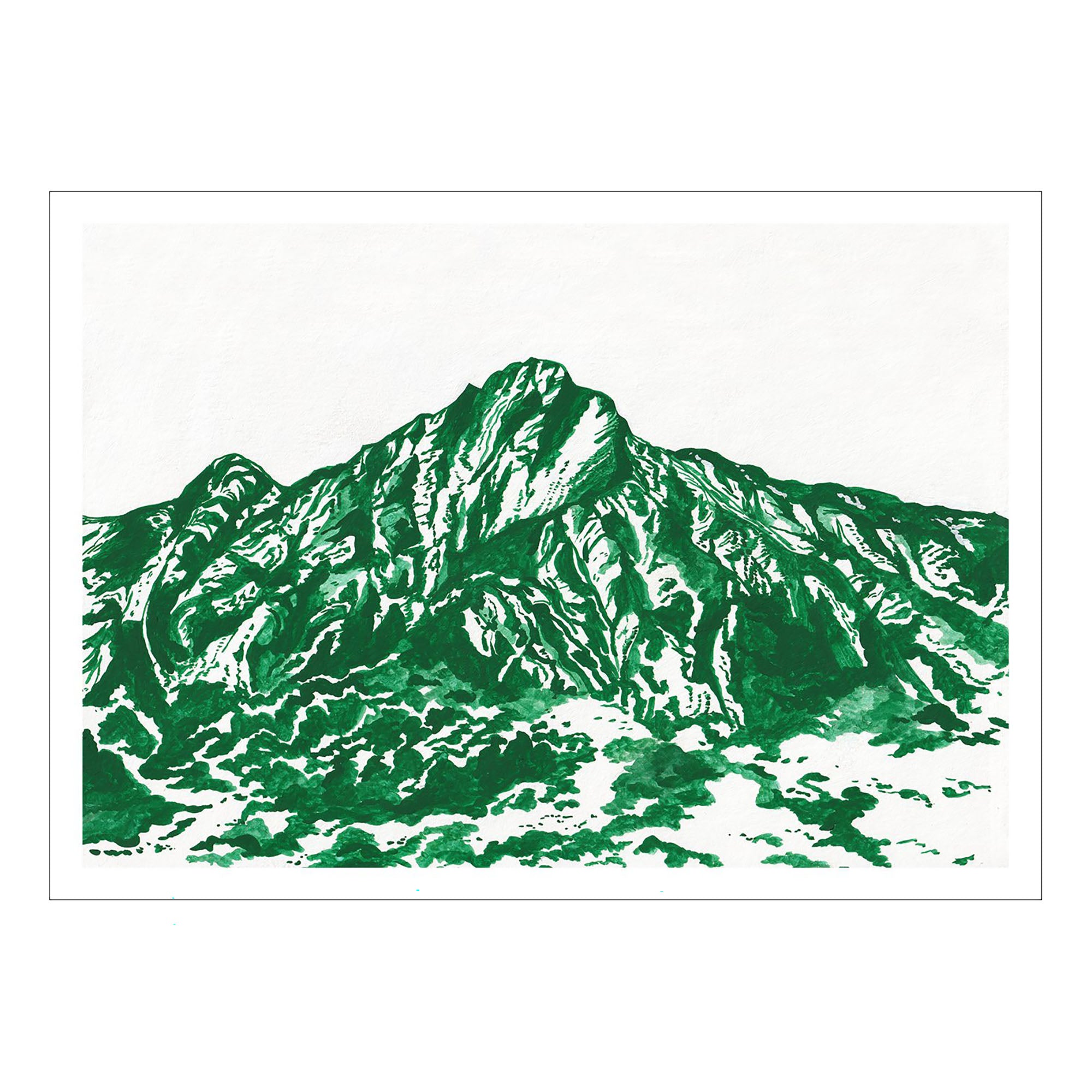 Mount Jade Print by Jaron Su