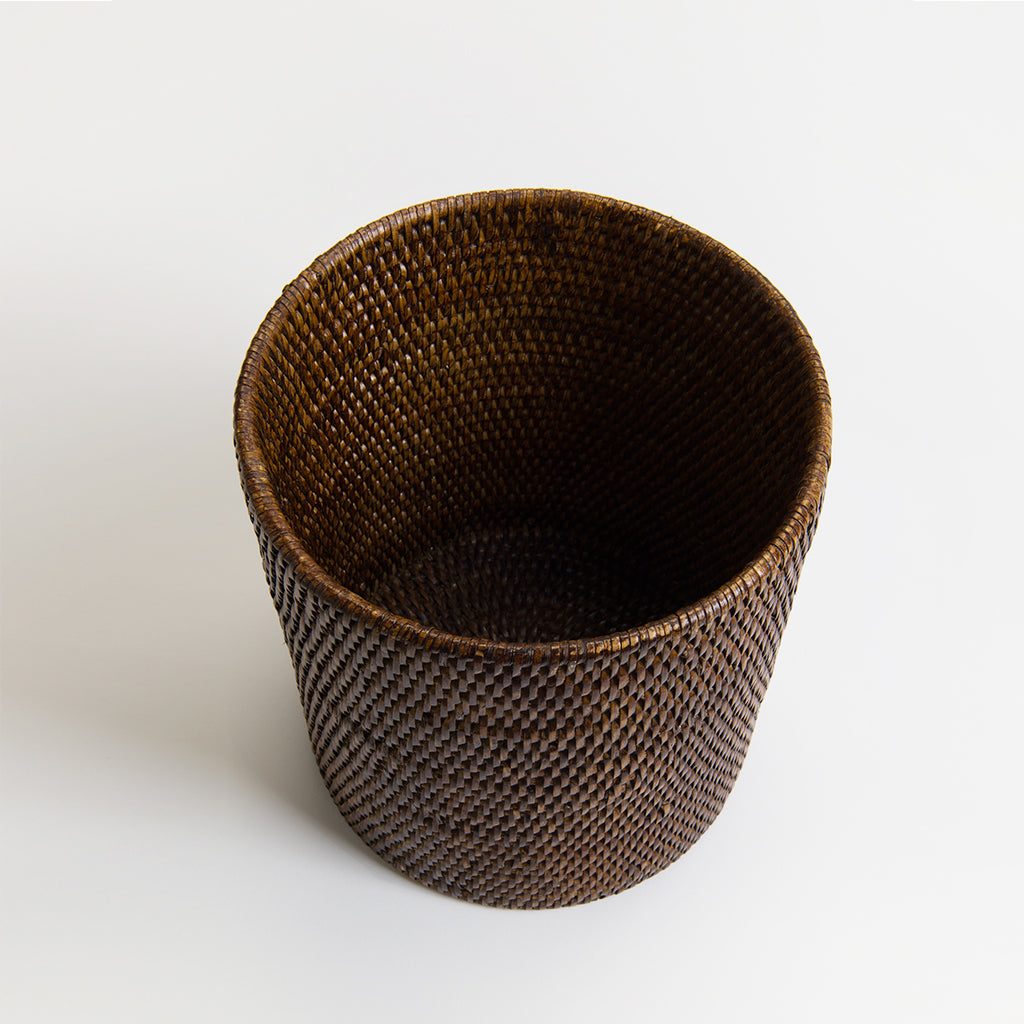 Rangoon Rattan Waste Paper Basket