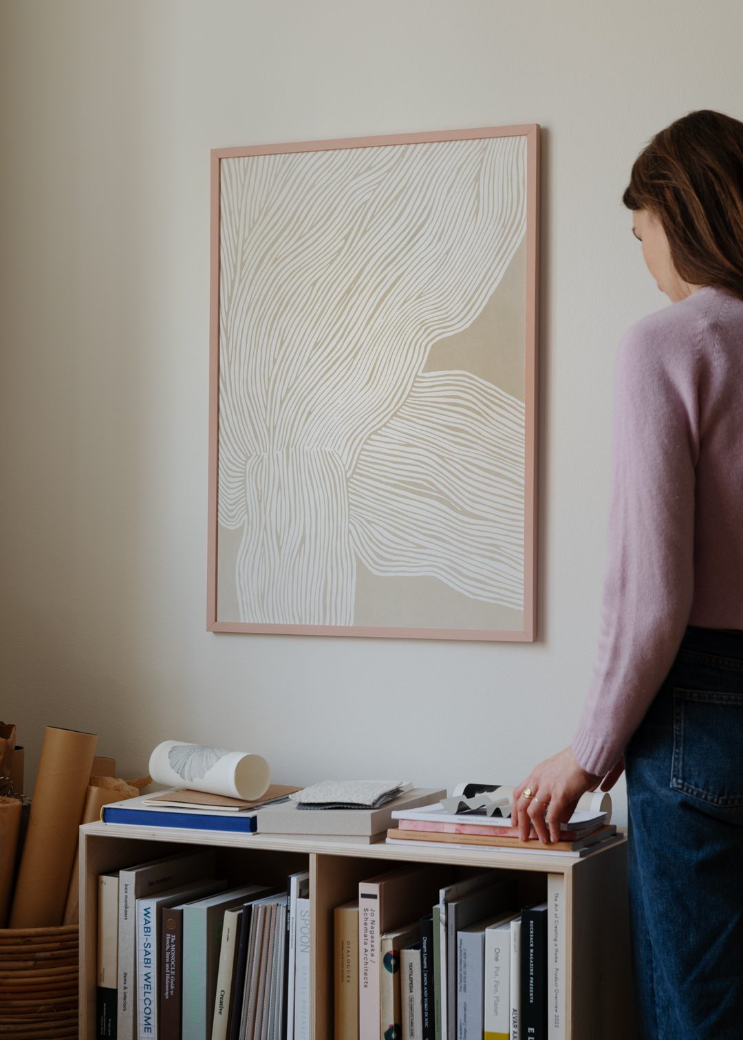 The Line no. 09 Print by Rebecca Hein