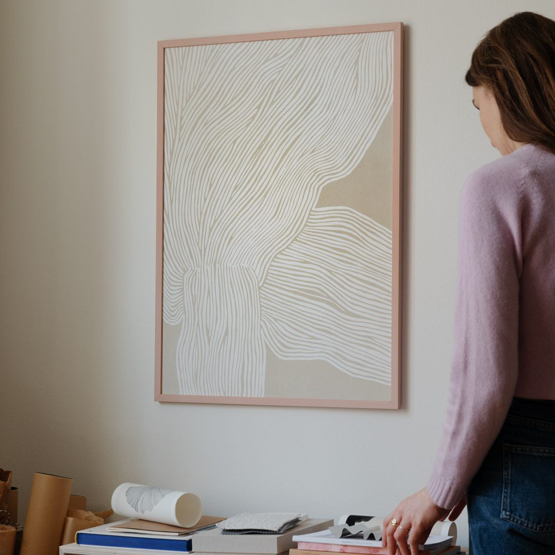 The Line No. 09 Print by Rebecca Hein