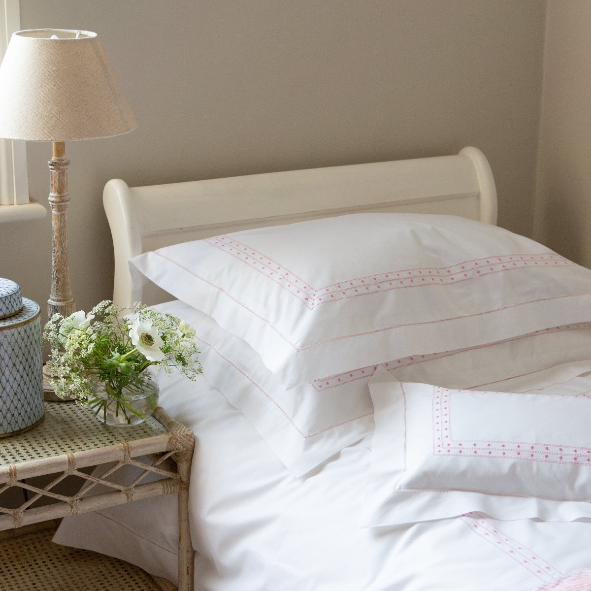 Pink Matilda Baby Pillowcase