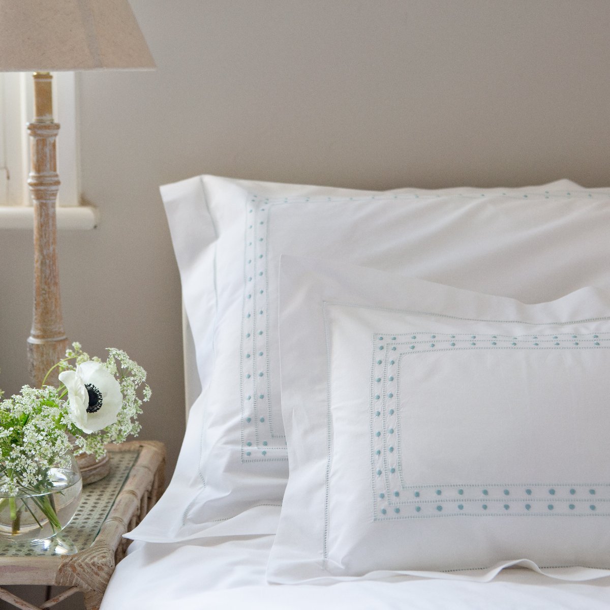 Duck Egg Matilda Pillowcase