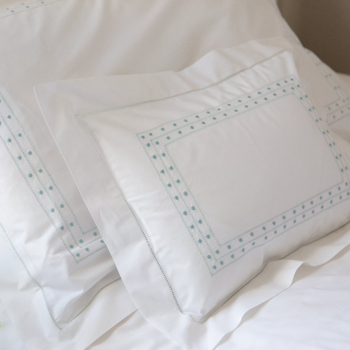 Duck Egg Matilda Baby Pillowcase