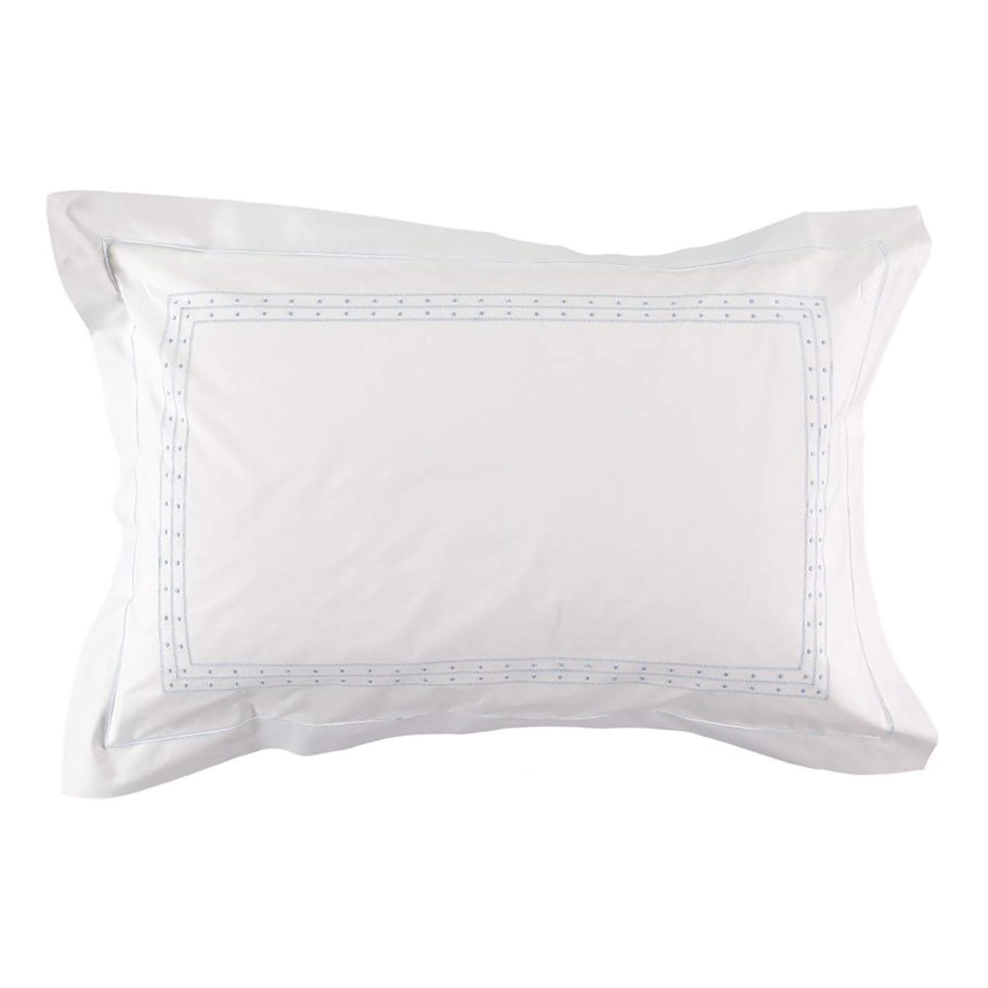 Matilda Blue Cotton Standard  Pillowcase