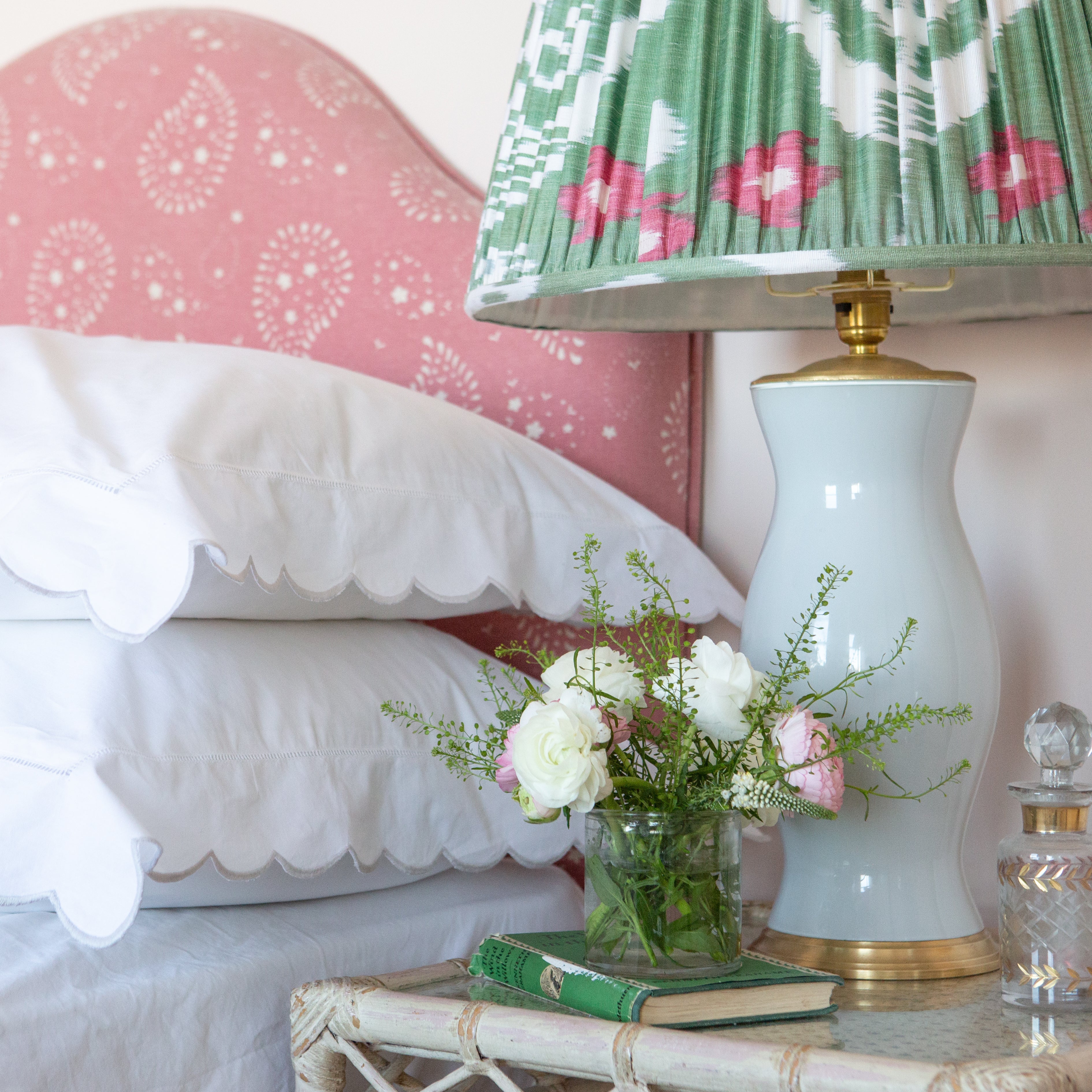 Grey Scallop Duvet Cover