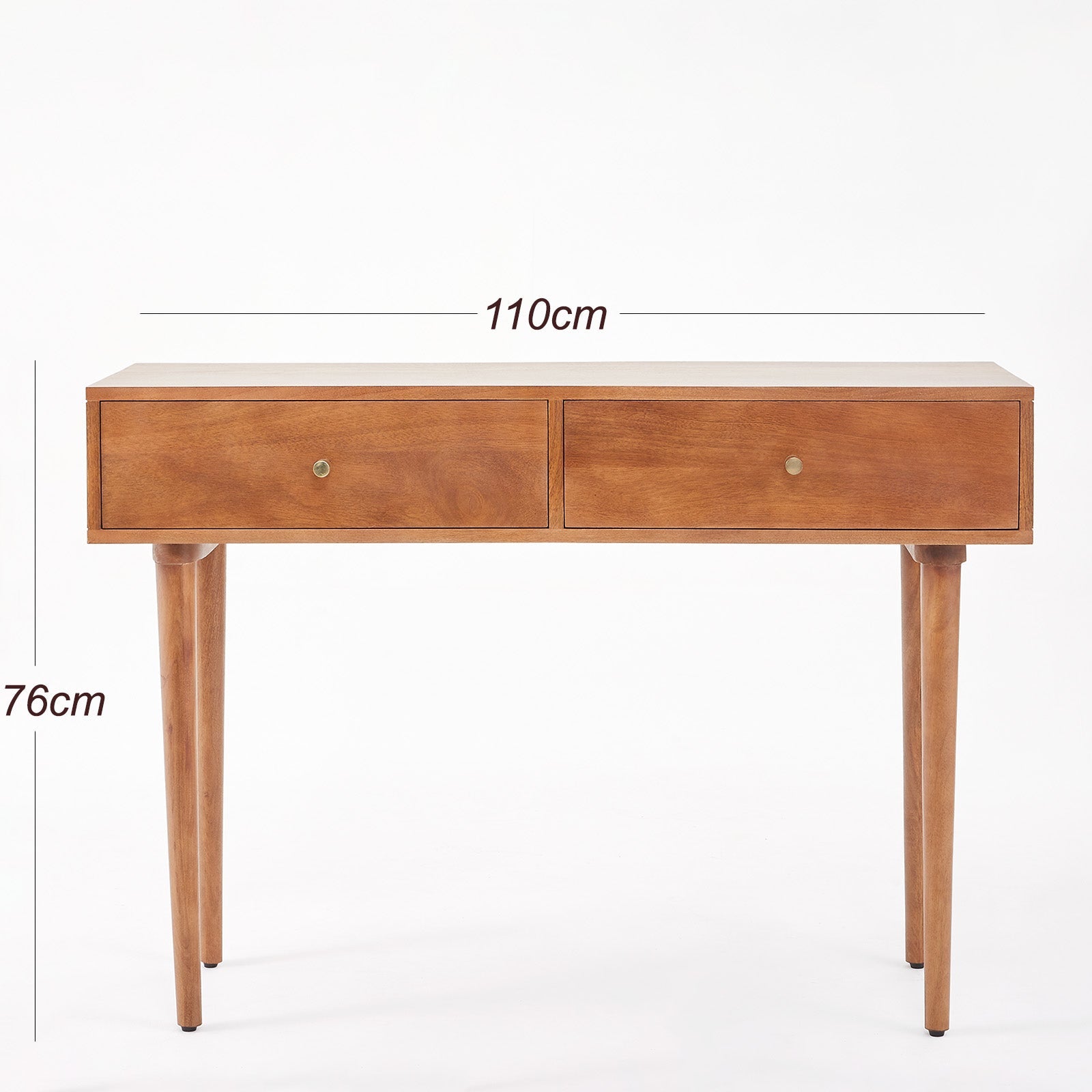Scandinavian Walnut Oslo Console and Dressing Table