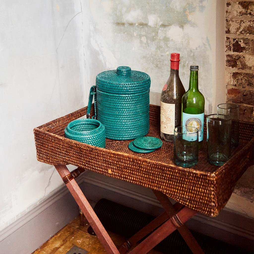 Savoy Rattan Butler's Tray