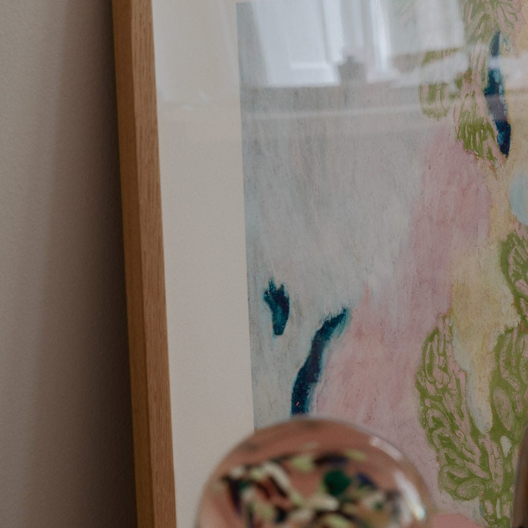 Little Green Print by Sofie Rebecca Iversen