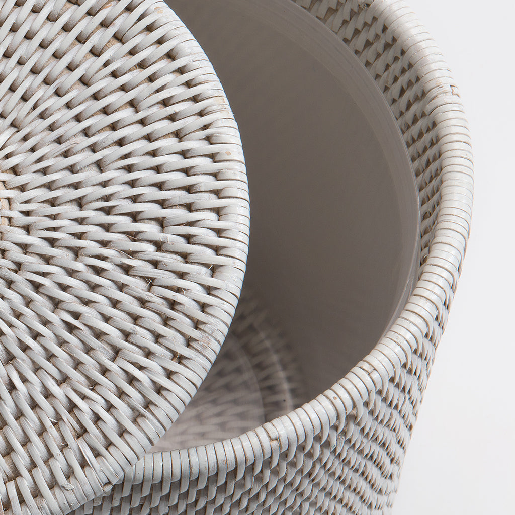 Strand Rattan Bathroom Bin