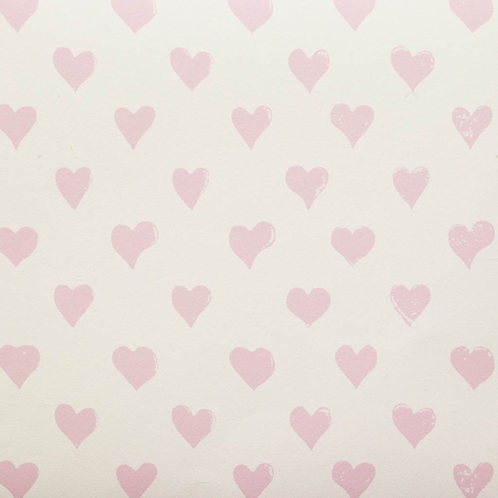Hearts Wallpaper Pink