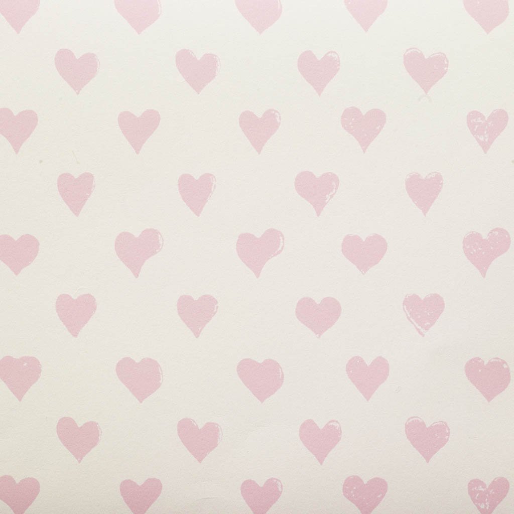 Hearts Wallpaper Pink