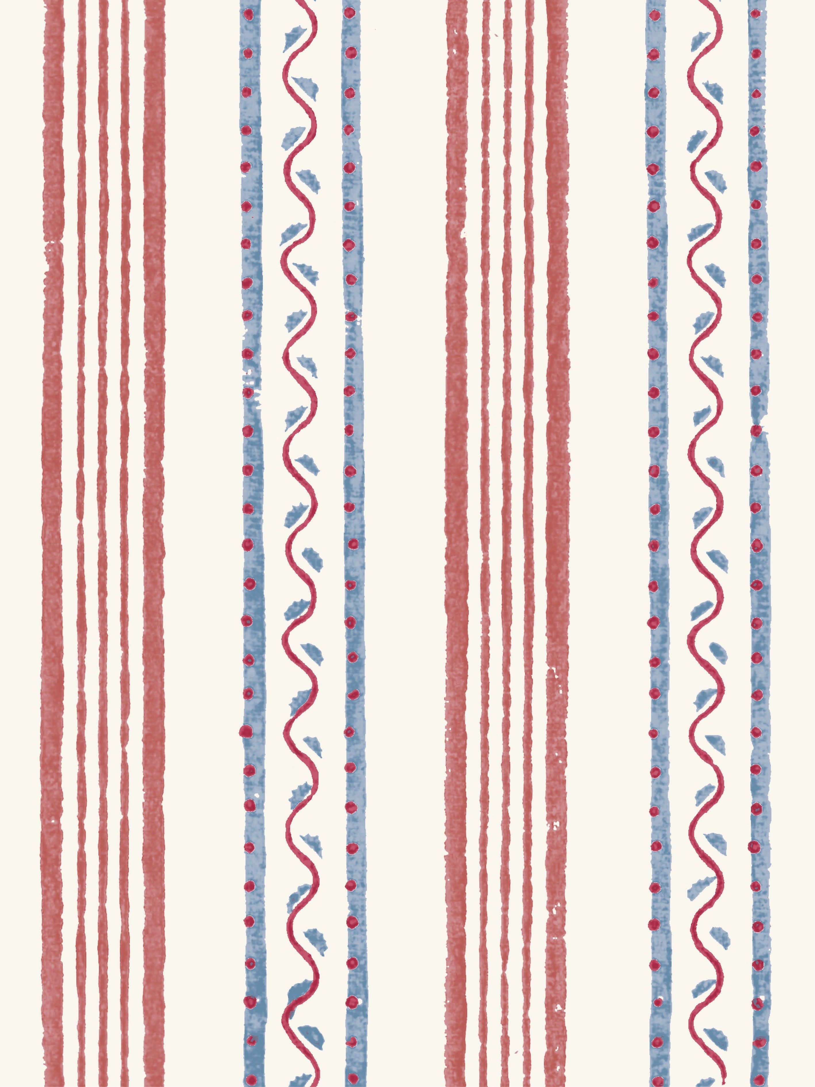 Wiggle Stripe Wallpaper