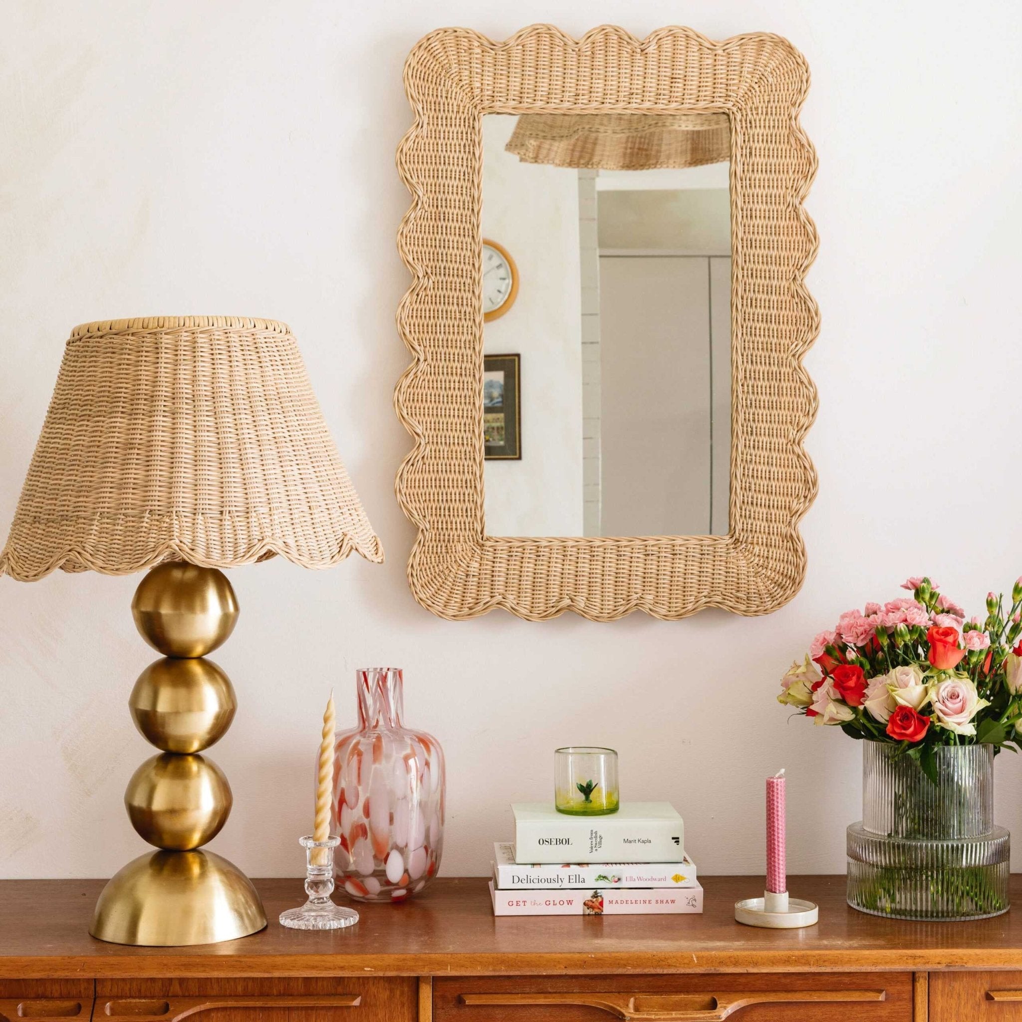 Mimi Scalloped Mirror (Large)