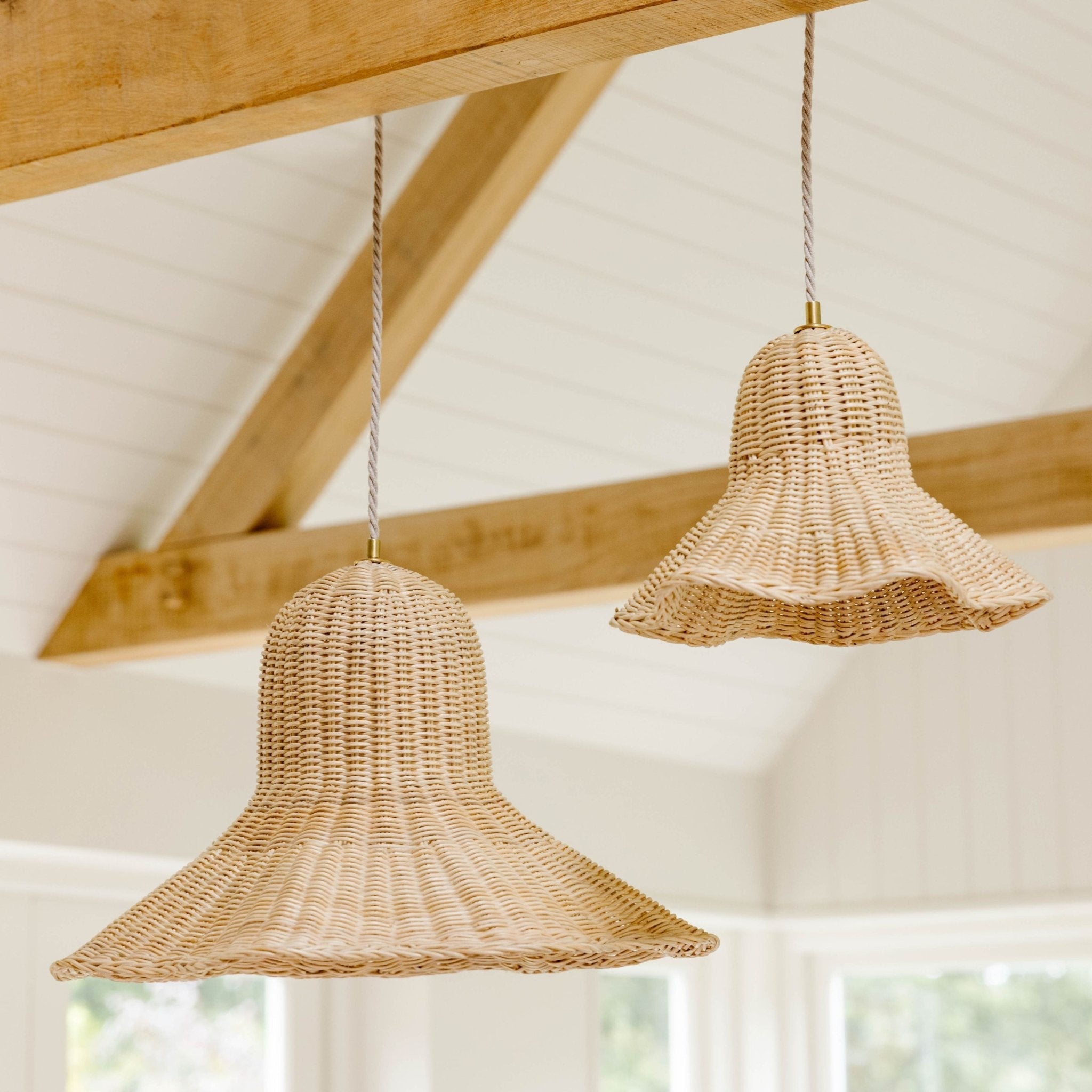 Octavia Rattan Pendant Shade (Large)