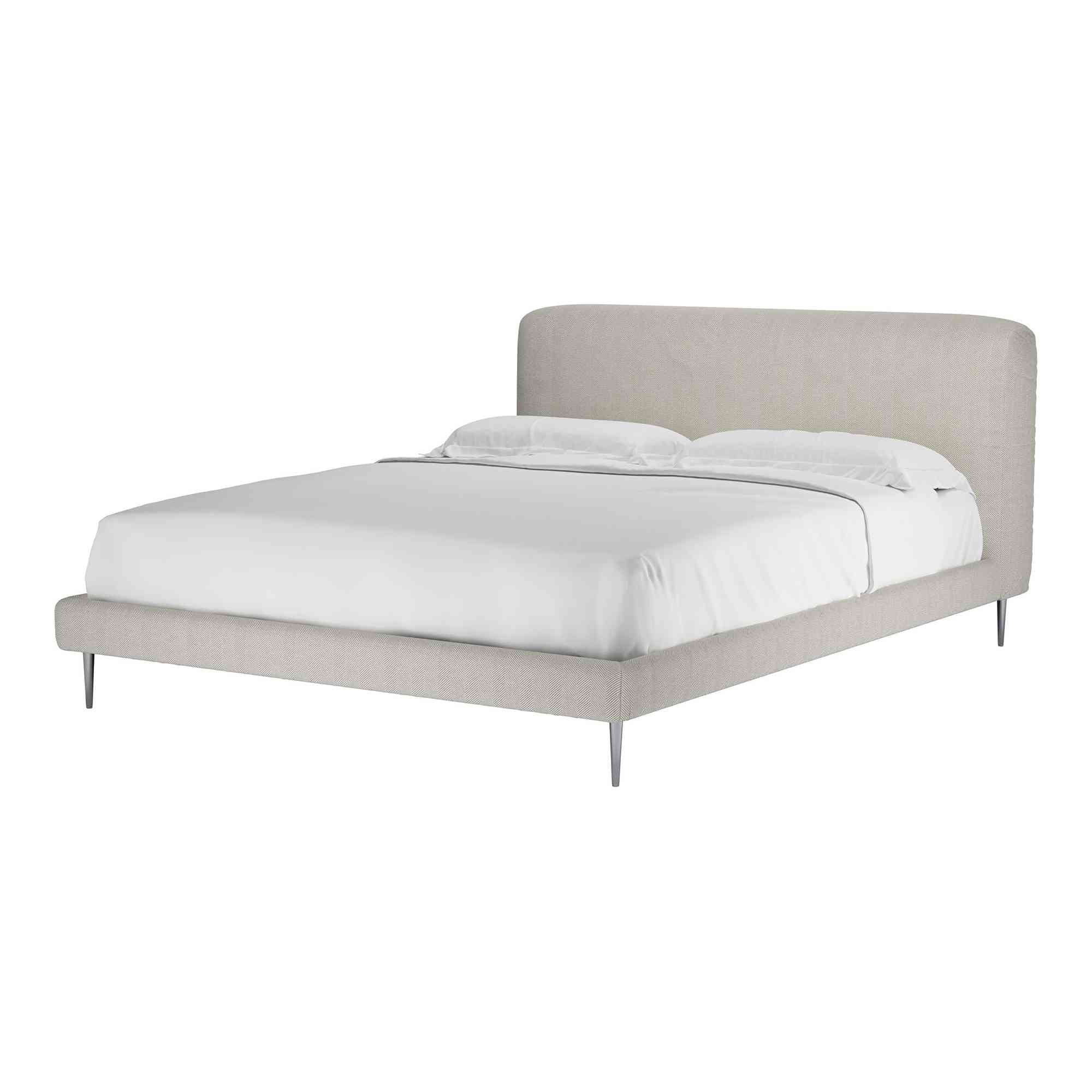 Herringbone king bed deals frame