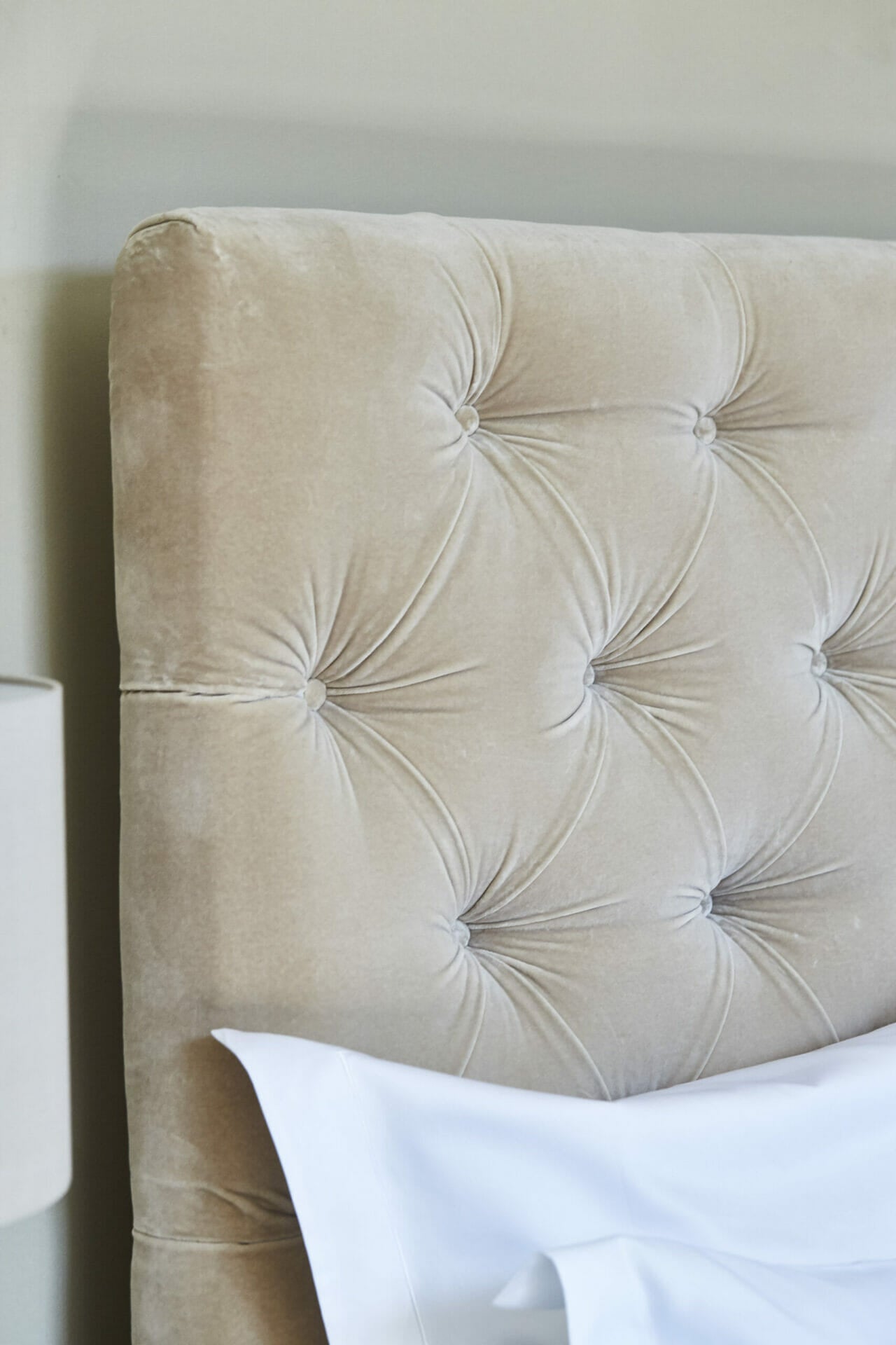 Rosalie Alabaster Brushed Linen Cotton Ottoman Bed - Double Size