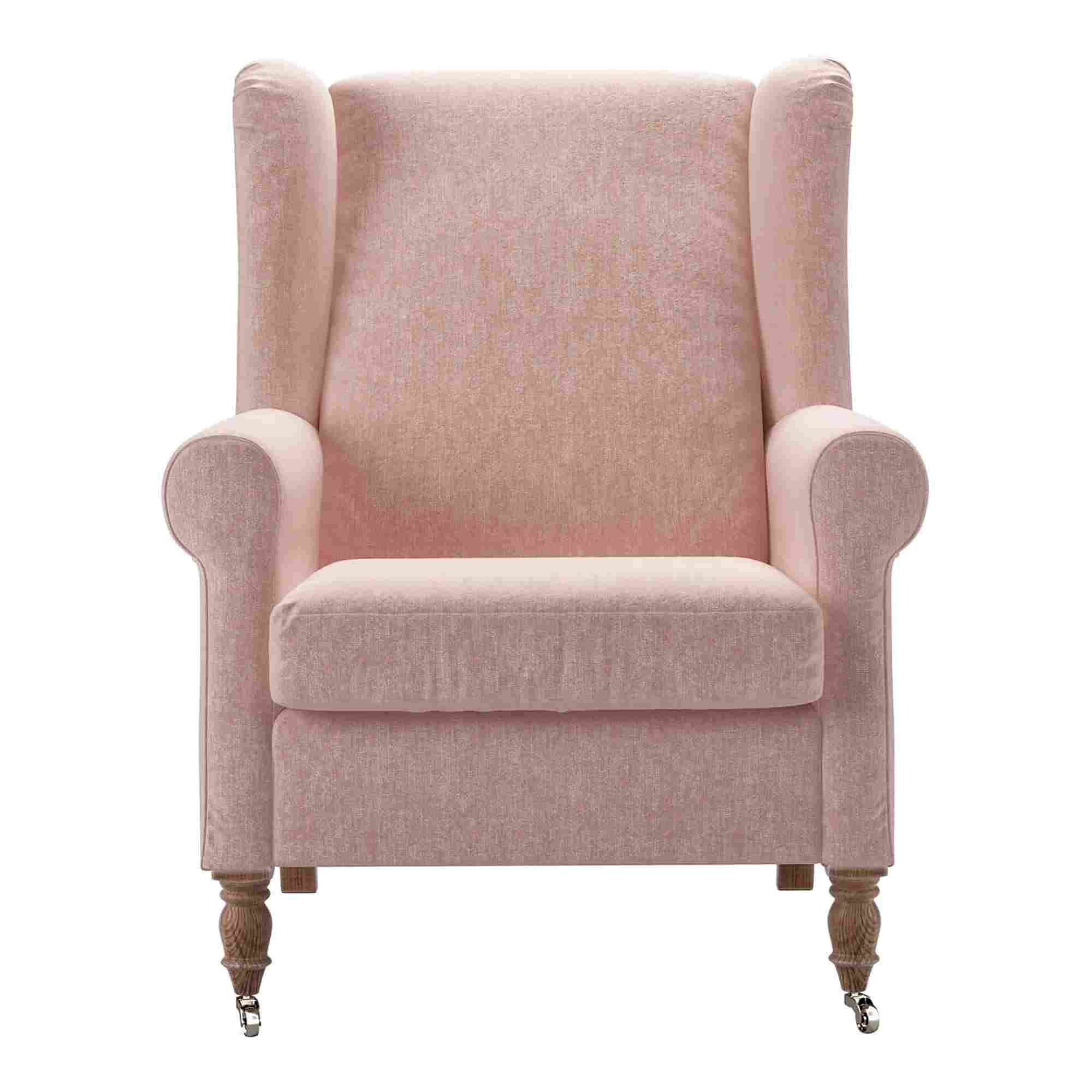 Duke Pavilion Pink Brushstroke Armchair