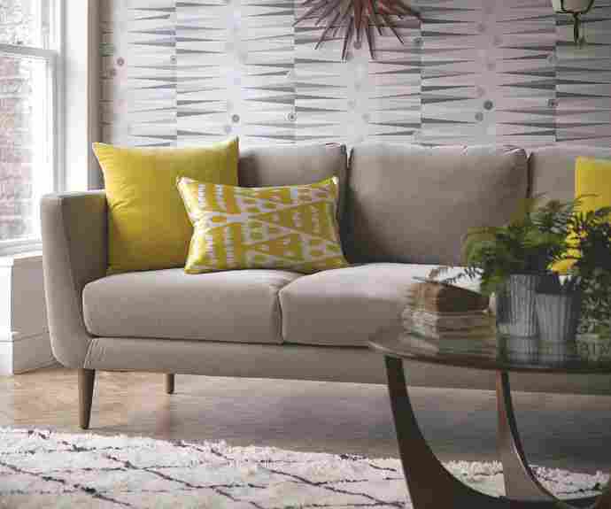 Holly Pumice House Herringbone Weave Sofa - 3 Seater