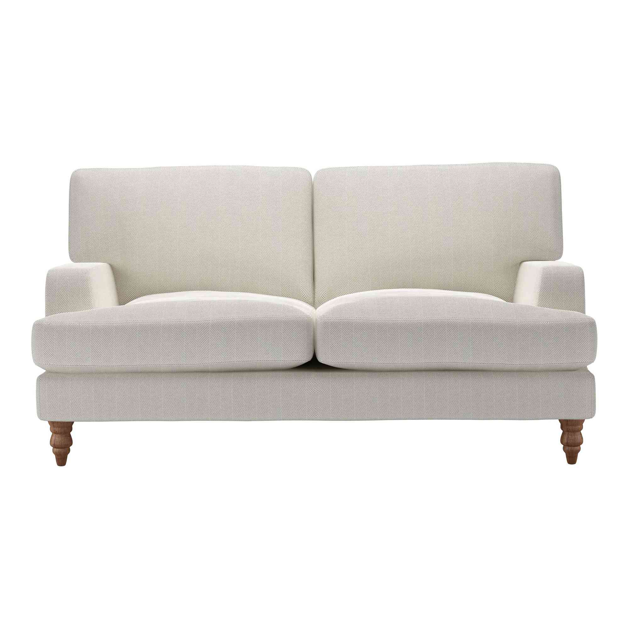 Isla Clay House Herringbone Weave Sofa - 2 Seater