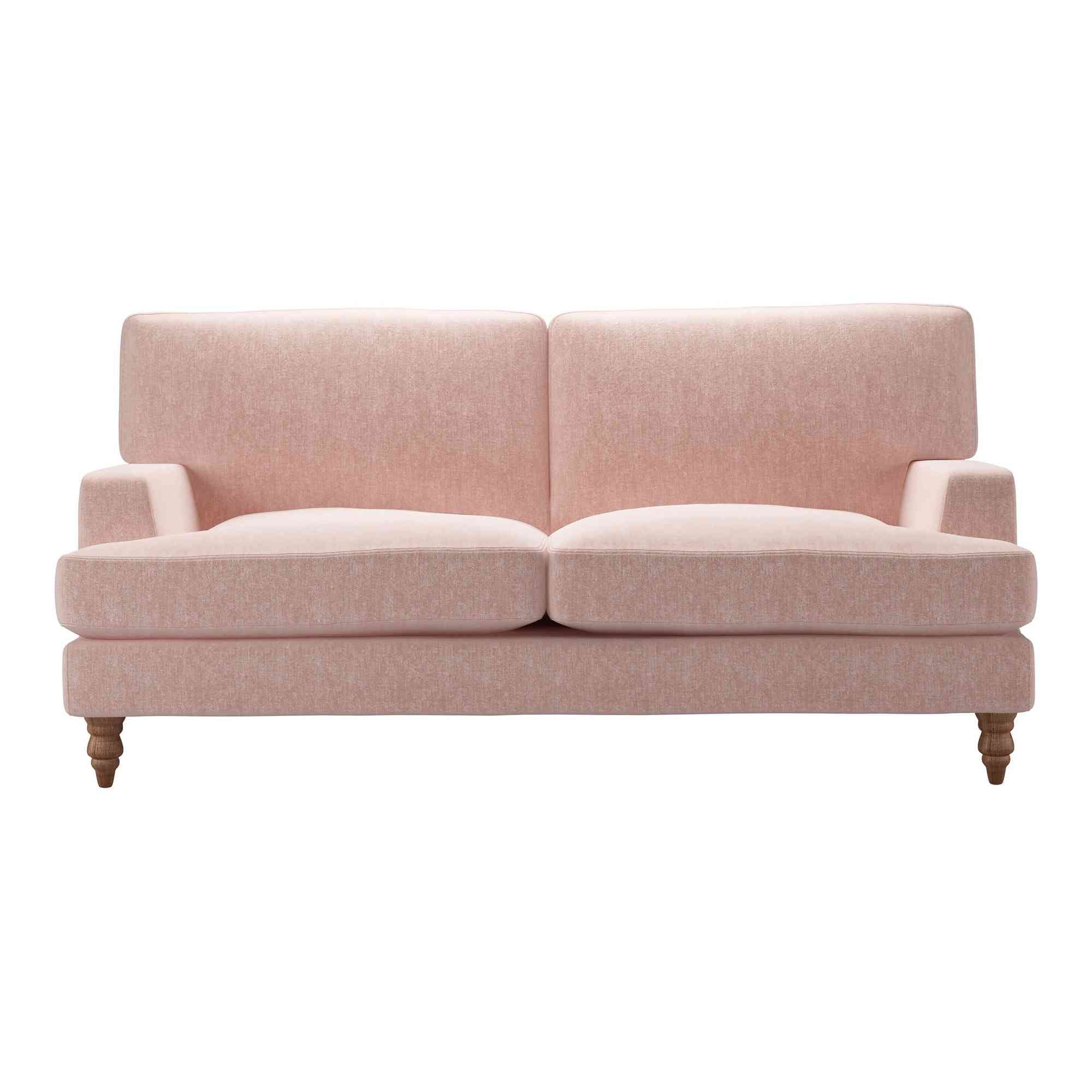 Isla Pavilion Pink Brushstroke Sofa - 2.5 Seater